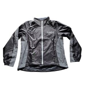 Proviz Nightrider Cycling Jacket Womens Size 8 Running Reflective Black Gray